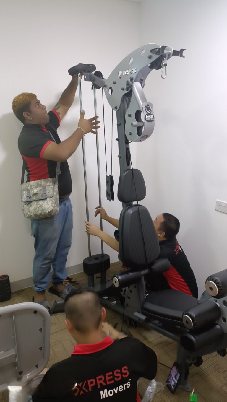 About Us Xpress Movers Handling Gym Equipment